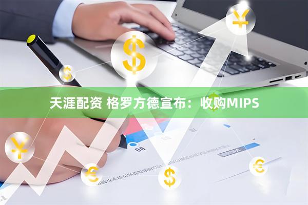 天涯配资 格罗方德宣布：收购MIPS